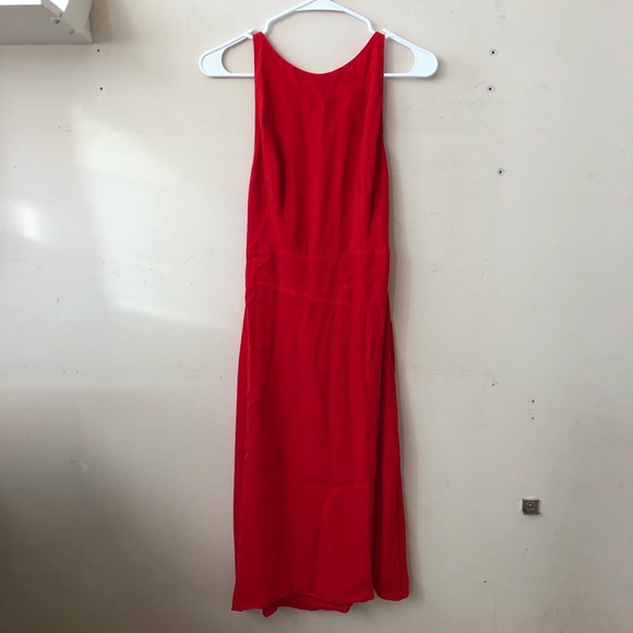 Wilfred Créneau Red Slip Dress Like New Size 2 - Picture 5 of 8
